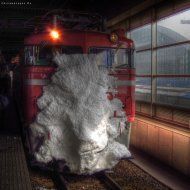 Поезд на станции Канадзава