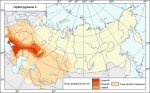 Карта Зерновых Культур России